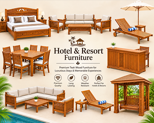 Teak Wood Furniture Wholesale Supplier in Madurai