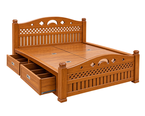 Teak Wood Cots in solid teak wood