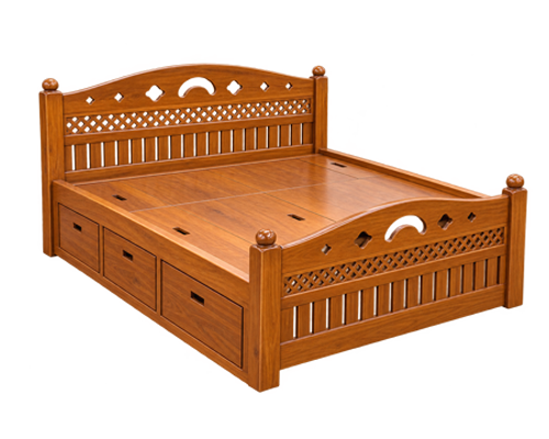 Premium teak wood cot supplier in Madurai